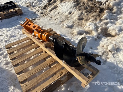 2026 GIYI 16 in Excavator Auger - Fits Cat 303 (Unused)