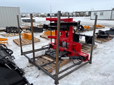 2026 GIYI GY-TS75 Skid Steer Tree Shear Różne Osprzęt do miniładowarek (Unused)