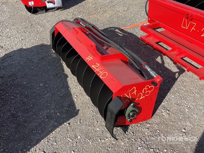 2026 GIYI GY-TBF62 48 in Skid Steer Trench Backfiller Varios implementos minicargadora (Unused)