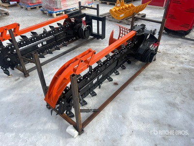 2026 GIYI GY-ET71 71 in Excavator Trencher エクスカベーター用アタッチメント - その他 (Unused)