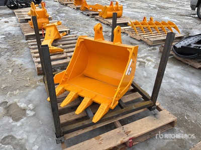2026 GIYI GY-BK 24 in Digging Excavator Bucket - Fits Cat 305 (Unused)