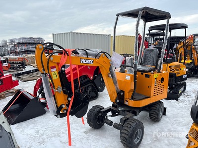 2026 VICSEC VC-L13 Wheeled Mini Excavadora (Unused)