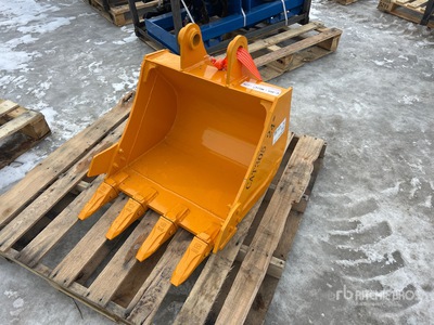 2026 GIYI GY-BK 24 in Digging Excavator Bucket - Fits Cat 305 (Unused)