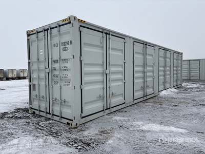 2026 40 ft High Cube Multi-Door Storage Container