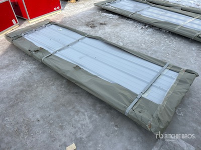 Quantity of (100) 2026 SKLP SKL100 9 ft 10 in x 3 ft Galvalume Steel Siding Roofing Materiale edile (Unused)
