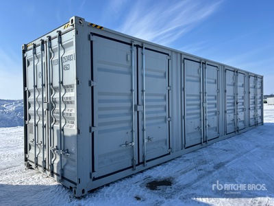 2026 40 ft High Cube Multi-Door Storage Container