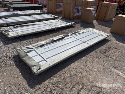 Quantity of (50) 2026 SKLP SK-XH50 10 ft Galvalume Steel Sheets (Unused)