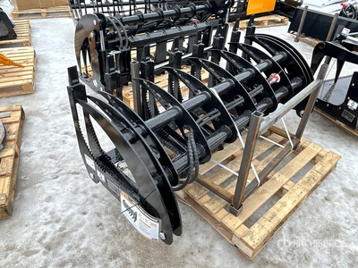2026 GIYI GY-CLG72 72 in Skid Steer Root Rake (Unused)