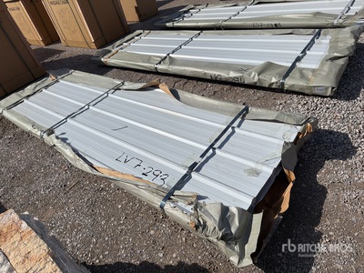 Quantity of (100) 2026 SKLP SKL100 Galvalume Steel Sheets (Unused)