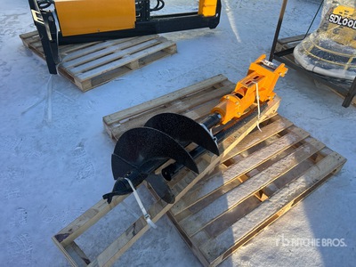 2026 GIYI 16 in Excavator Auger - Fits Cat 303 (Unused)