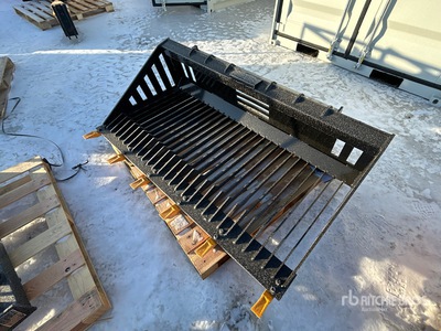 2026 GIYI GY-RB66 66 in Skeleton Benna per mini pala (Unused)