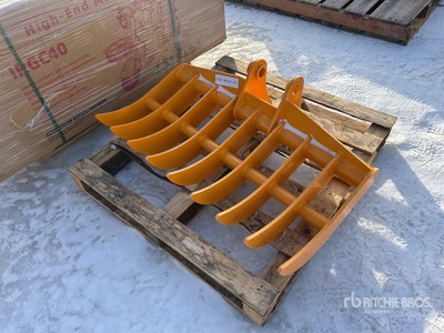 2026 GIYI 44 in Rastrello per escavatore - Fits Cat 305 (Unused)