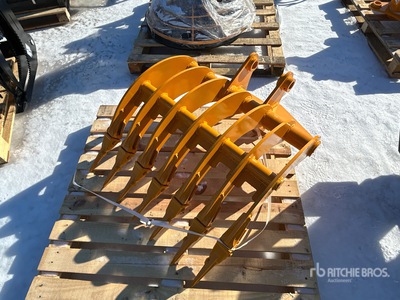 2026 GIYI 32 in Rastrello per escavatore - Fits Cat 305 (Unused)
