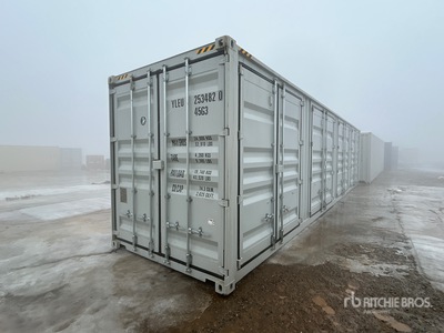 2026 Multi-Door 40 Ft One-Way High Cube Kontener magazynowy (Unused)
