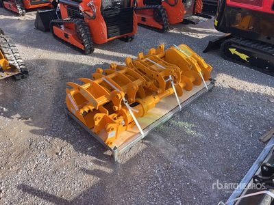 Quantity of (8) 2026 GIYI Cat 301 VCA-8 Mini Excavator Attachments (Unused)