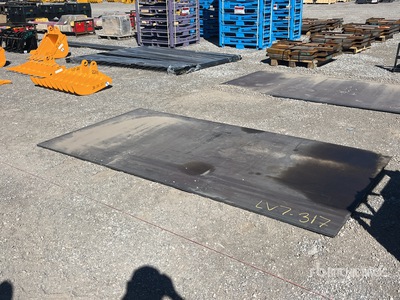 2026 SKLP 4 ft 11 in x 9 ft 10 in (1 in Thick) 5 ft x 10 ft Steel Plate Steel Plates (Unused)