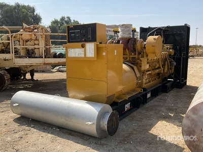2008 Cat 3516B 2500 kVA Skid-Mounted Generator Set