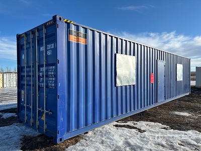 2022 40 ft x 8 ft Containerized Mobile Office