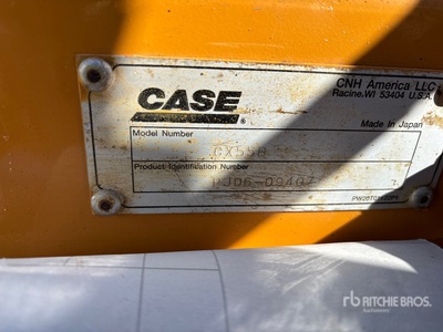 2009 Case CX55B Mini Excavator