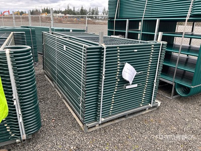 Quantity of (28) 2026 suhivelee SP10-S-28 10 ft Powder Coated Livestock Panel (Unused)