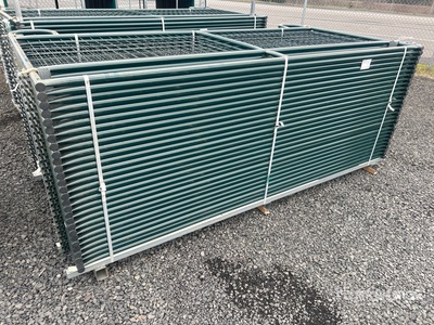 Quantity of (28) 2026 suhivelee SP10-S-28 10 ft Powder Coated Livestock Panel (Unused)