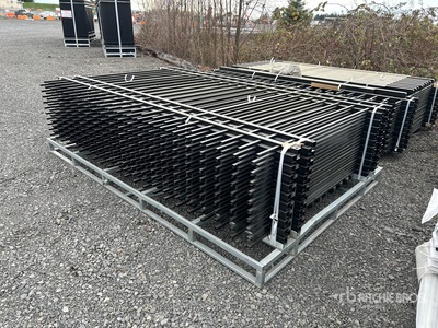 Quantity of (20) 2026 suhivelee SF-X-20-4 10 ft x 7 ft Powder Coated Fencing