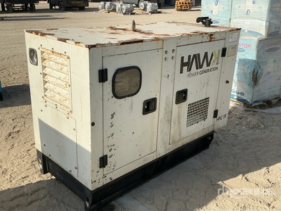 2013 Sakr HPG18-D 18 kVA Skid-Mounted Generator Set