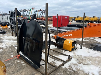 2026 GIYI GY-ECA74 54 in Skid Steer Brush Cutter (Unused)