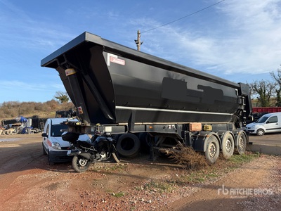 2022 LOUAULT SR3938M Tri/A Semi-Remorque Benne 3 Essieux End Dump Trailer