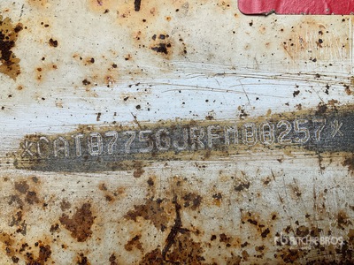 2001 Cat 775 Rock Truck