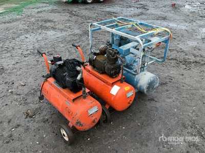 Quantity of (3) Mobile Electric Air Compressor