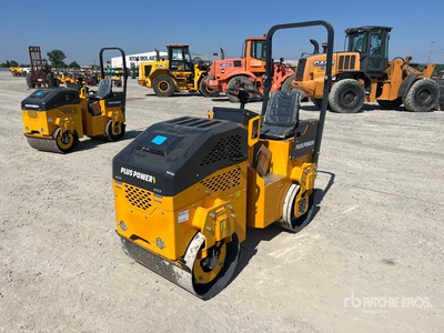 2025 Plus Power T800HD-7 Rullo vibrante tandem (Unused)