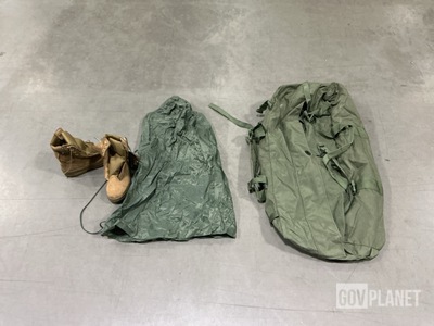 (43) Clothing Bags, (30) Duffel Bags & Assorted Items