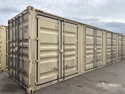 2025 40 ft High Cube Multi-Door Storage Container (Unused)