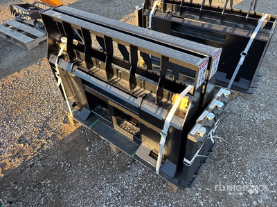 Quantity of (2) 2026 LYALS ALSF48 48 in Skid Steer Forks (Unused)