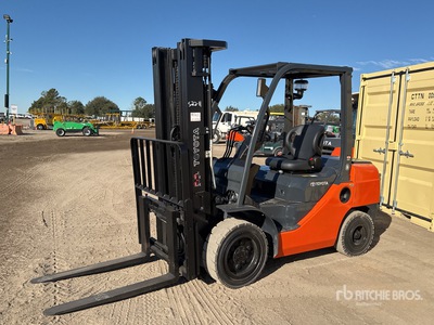2019 Toyota 8FDU30 5620 lb Cushion Tire Forklift