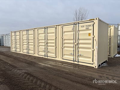 2026 40 ft High Cube Multi-Door Storage Container