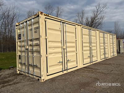 2025 40 ft High Cube Multi-Door Conteneur de stockage
