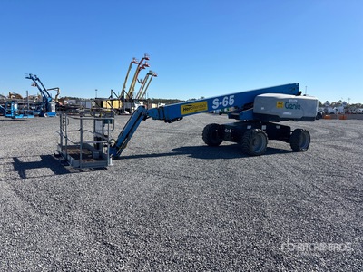 2018 Genie S-65 4WD Diesel Podnośnik teleskopowy
