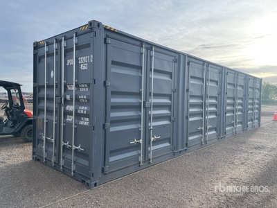 2026 40 ft High Cube Multi-Door Storage Container
