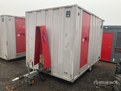 2018 12' x 7'6" Mobile Welfare Unit Lagercontainer