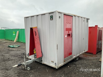 2019 12' x 7'6" Mobile Welfare Unit Storage Container