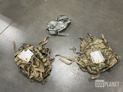 (20) Assault Packs, (64) Waist Packs & Assorted Items