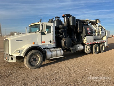 2012 Vactor HXX-PD on 2013 Kenworth T800 8x4 Autocarro aspiratore