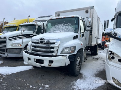 2016 Hino 368 4x2 Van Truck (Inoperable)