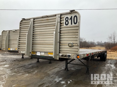 2009 Utility FS2CHA 45 ft T/A フラットベッドトレーラー