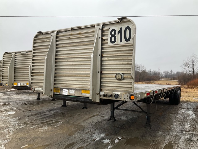 2009 Utility FS2CHA 45 ft T/A Flatbed Trailer 2009 Utility FS2CHA 45 ft T/A Flatbed Trailer