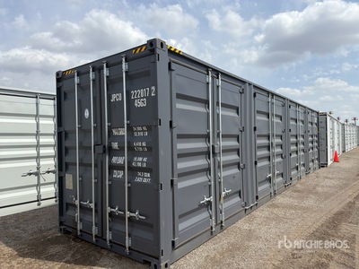 2025 40 ft High Cube Multi-Door Contenedor de almacenamiento