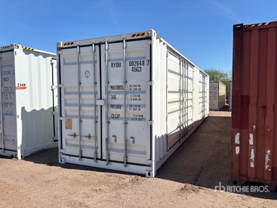 2024 40 ft High Cube Multi-Door Storage Container