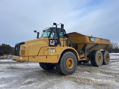 2016 Cat 745C Wywrotka przegubowa